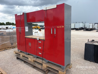 9 ft 3-Drawer Tool Cabinet