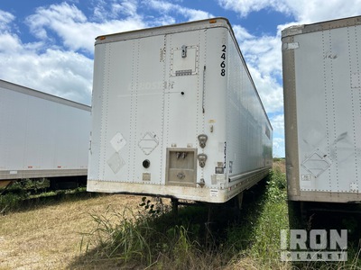 2008 Hyundai V12530152-AJS 53 ft x 102 in T/A Geschlossene Anhänger