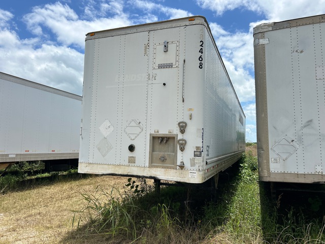 2008 Hyundai V12530152-AJS 53 ft x 102 in T/A Van Trailer