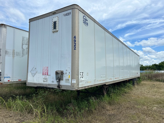 2005 Wabash 53 ft x 102 in T/A Van Trailer