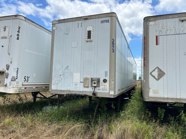 2007 Wabash DVCVHPC 53 ft x 102 in T/A Van Trailer