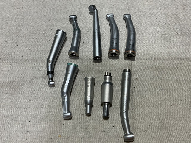 (9) Assorted Dental Instrument Handpieces