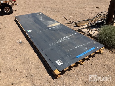 (2) 49"x 148"x 1/8" Metal Sheets