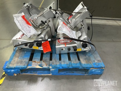 (2) Univex Slicers