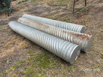 Quantity of (3) 11 ft Aeration Tubes