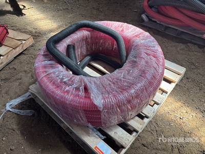 Quantity of 2.51 in X 100 ft Air Drill Hose (Unused)