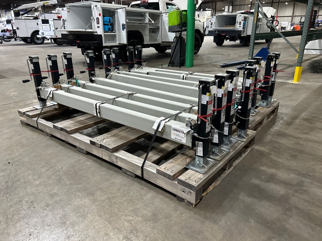 Quantity of (8) Auto Crane Company Manual Outrigger Assembly (Unused)