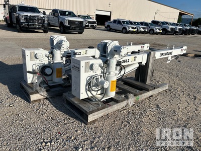 Quantity of (2) Liftmoore Inc 3612 Truck Cranes (Unused)