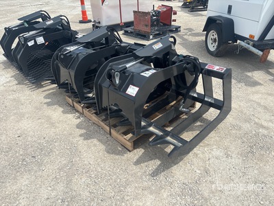 Stout HD72-3 84 in Skeleton Skid Steer Grapple Bucket
