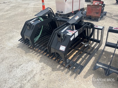 Stout HD72-3 72 in Skeleton Skid Steer Grapple Bucket