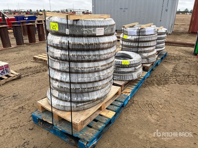 Quantity of (4) Pallets of Grizz Flex 1 1/4 100R12 Boyau