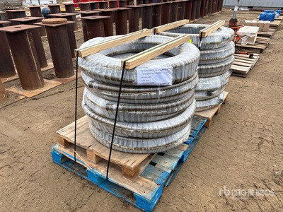 Quantity of (2) Pallets of Grizz Flex 1 1/4 100R13 Boyau
