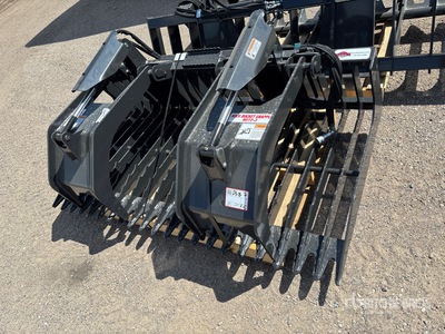 Stout HD72-3 72 in Skeleton Skid Steer Grapple Bucket