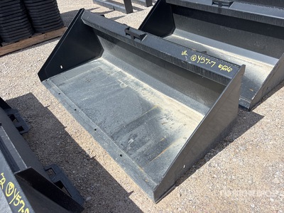Mid-State 68 in Low Profile Skid Steer Bucket (Unused)