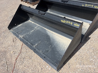 Mid-State 74 in Low Profile Skid Steer Bucket (Unused)