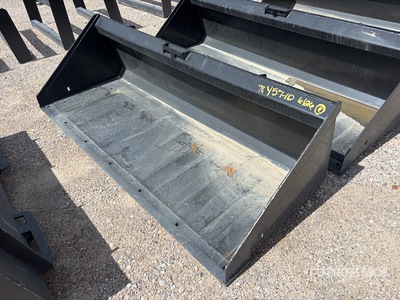 Mid-State 78 in Low Profile Skid Steer Bucket (Unused)