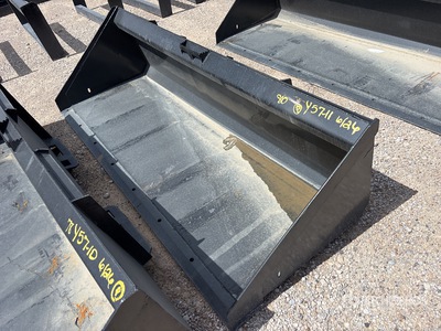 Mid-State 80 in Low Profile Skid Steer Bucket (Unused)