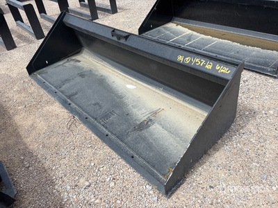 Mid-State 84 in Low Profile Skid Steer Bucket (Unused)