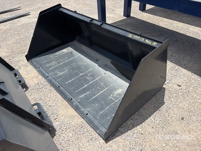 Mid-State 72 in Snow & Litter Skid Steer Bucket (Unused)
