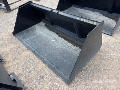 Mid-State 78 in Snow & Litter Skid Steer Bucket (Unused)