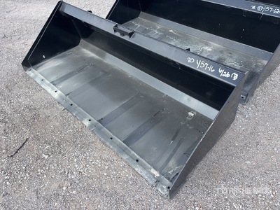 Mid-State 80 in Low Profile Skid Steer Bucket (Unused)