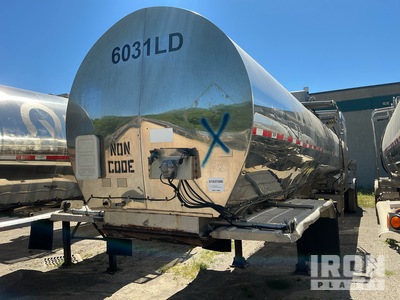 1989 Brenner S.S. Transport 7000 gal T/A Tanker Trailer