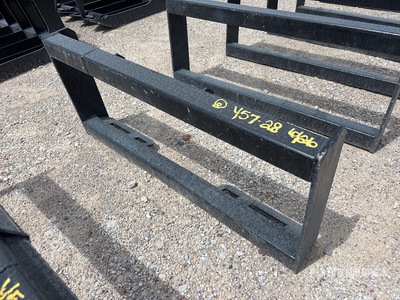 All-Star Skid Steer Attachment Mounting Plate (Unused)