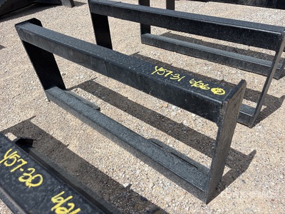 All-Star Skid Steer Attachment Mounting Plate (Unused)