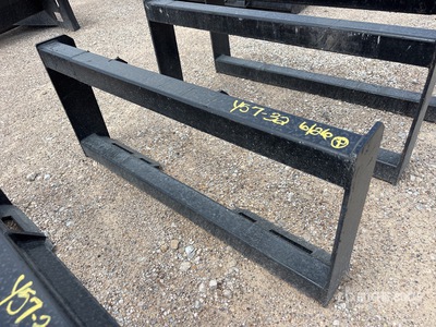 All-Star Skid Steer Attachment Mounting Plate (Unused)