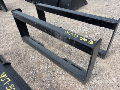All-Star Skid Steer Attachment Mounting Plate (Unused)