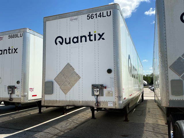 2017 Wabash DVCVHPC 53 ft x 102 in T/A Van Trailer