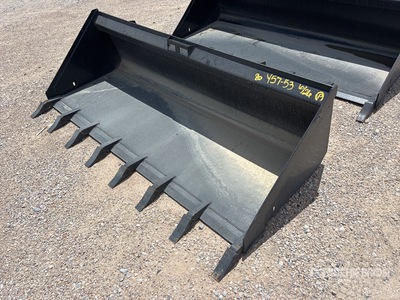 All-Star 80 in Low Pro w/Teeth Skid Steer Bucket (Unused)