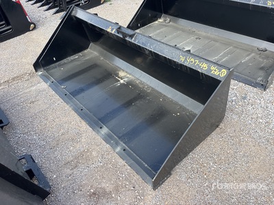 Mid-State 74 in Low Profile Skid Steer Bucket (Unused)