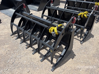 All-Star 72 in E-Series Skid Steer Root Rake (Unused)