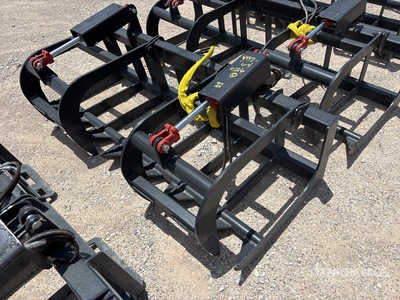 All-Star 72 In E-Series Root Skid Steer Grapple