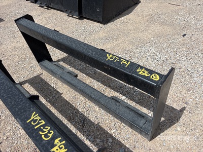 All-Star Skid Steer Attachment Mounting Plate (Unused)
