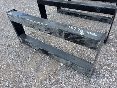 All-Star Skid Steer Attachment Mounting Plate (Unused)