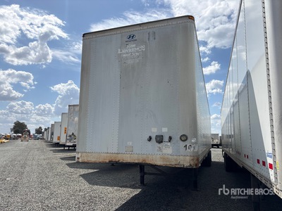 2001 Hyundai 53 ft x 102 in T/A Van Trailer