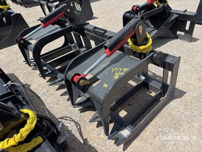 All-Star 74 in Root Skid Steer Grapple (Unused)