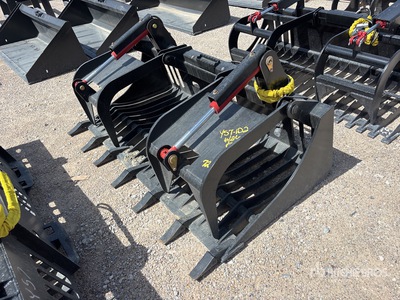 All-Star 72 in Rock w/Teeth Skid Steer Grapple (Unused)