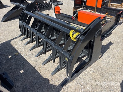 All-Star 84 in Skid Steer Root Rake (Unused)
