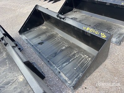 All-Star 74 in Low Profile Skid Steer Bucket (Unused)