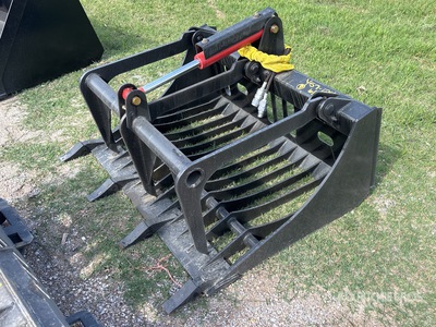 All-Star 48 in Rock w/Teeth Skid Steer Bucket (Unused)