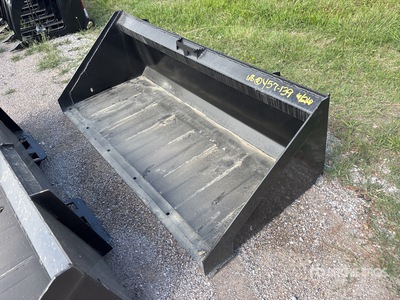 Mid-State 68 in Low Profile Skid Steer Bucket (Unused)