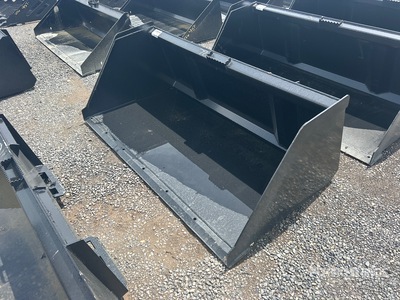 Mid-State 72 in Snow/Litter Skid Steer Bucket (Unused)