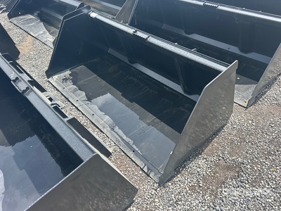 Mid-State 78 in Snow/Litter Skid Steer Bucket (Unused)