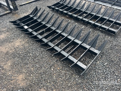 All-Star 84 in Skid Steer Root Rake (Unused)