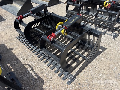 All-Star 72 in E-Series Rock Skid Steer Grapple (Unused)