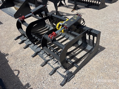 All-Star 72 in Skeleton Skid Steer Grapple (Unused)