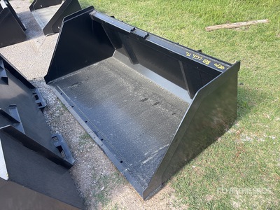 Mid-State 72 in Snow & Litter Skid Steer Bucket (Unused)